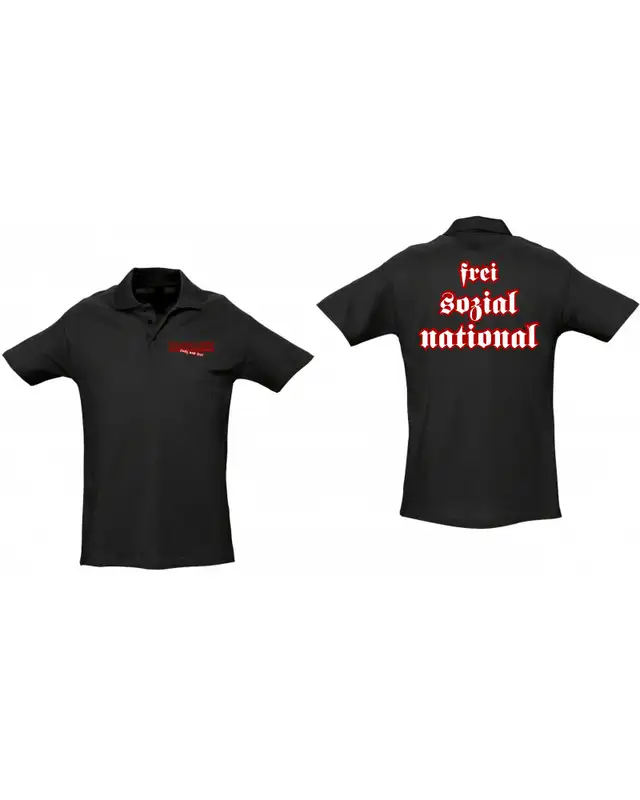 Besticktes Herren Poloshirt (Nationalist, FSN) Bild 3