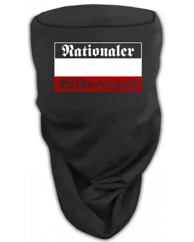 Besticktes Softshell Gesichtstuch (Nationaler Widerstand)