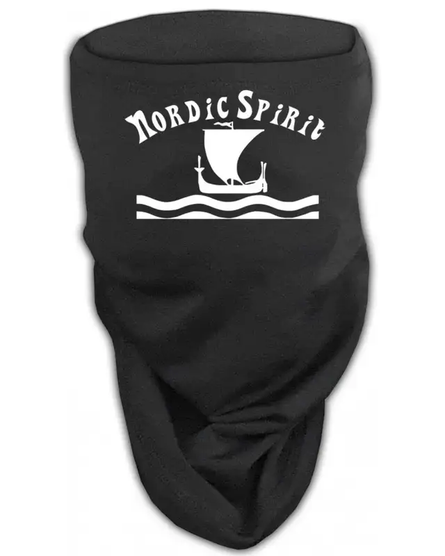 Besticktes Softshell Gesichtstuch (Nordic Spirit)