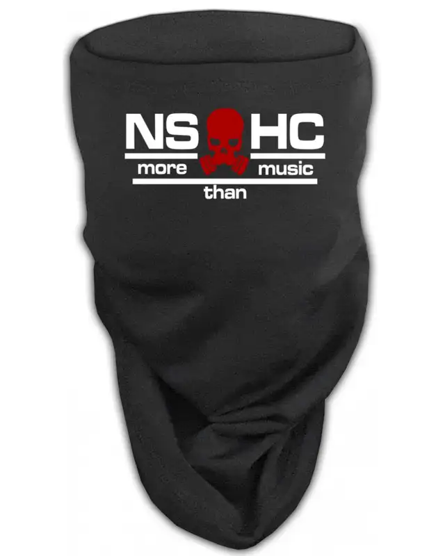 Besticktes Softshell Gesichtstuch (NS HC, more than music)