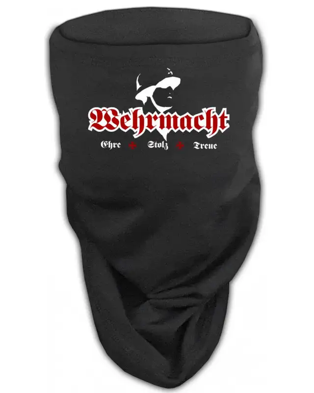 Besticktes Softshell Gesichtstuch (Wehrmacht, ehre stolz treue)