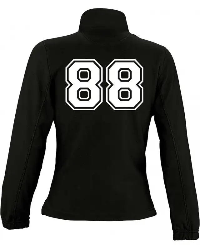 Damen Fleecejacke (100% White) Bild 2