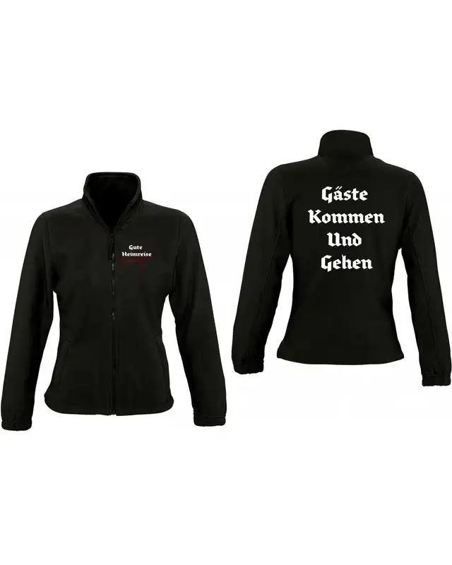 Damen Fleecejacke (Gute Heimreise) Bild 3