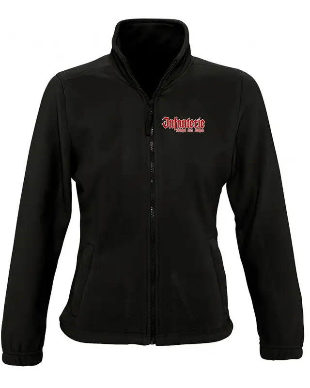 Damen Fleecejacke (Infanterie, Königin aller Waffen)