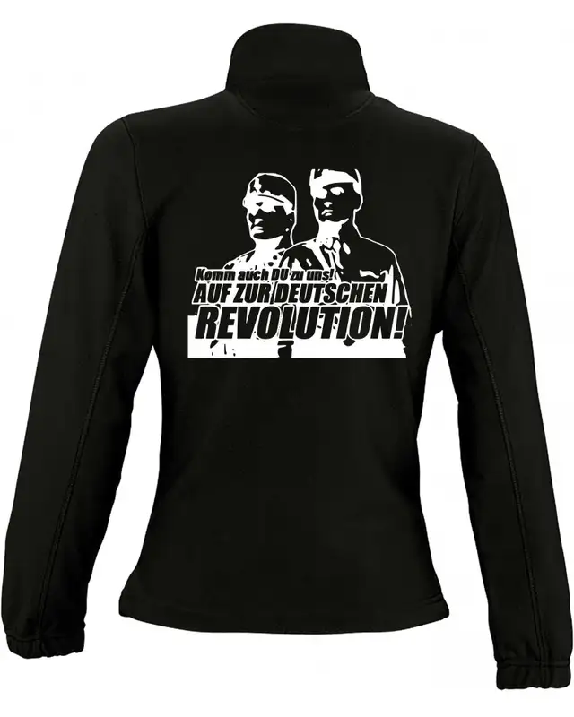 Damen Fleecejacke (Komm zur Revolution) Bild 2
