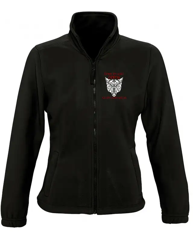 Damen Fleecejacke (Lieber ein Wolf Odins als ein Lamm Gottes)