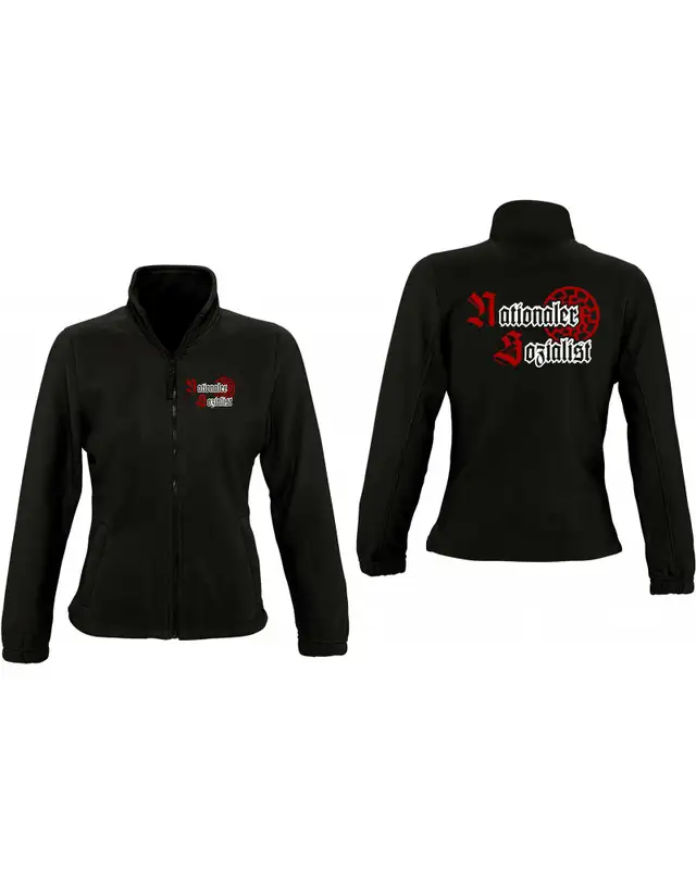 Damen Fleecejacke (Nationaler Sozialist) Bild 3