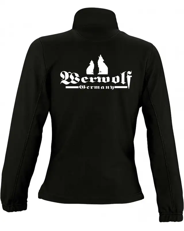 Damen Fleecejacke (Werwolf Germany mit Wolf) Bild 2