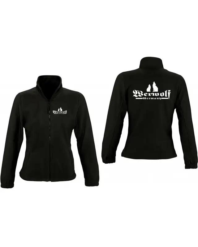 Damen Fleecejacke (Werwolf Germany mit Wolf) Bild 3