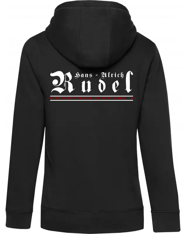 Damen Kapuzen-Jacke (Hans - Ulrich Rudel, Frontsoldat Nr 1)
