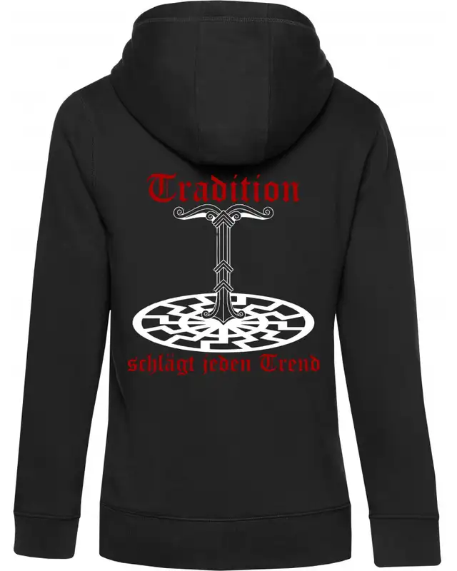 Damen Kapuzen-Jacke (Tradition schlägt jeden Trend)