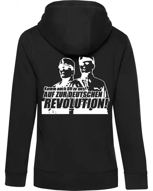 Damen Kapuzen-Pullover (Komm zur Revolution) Bild 2