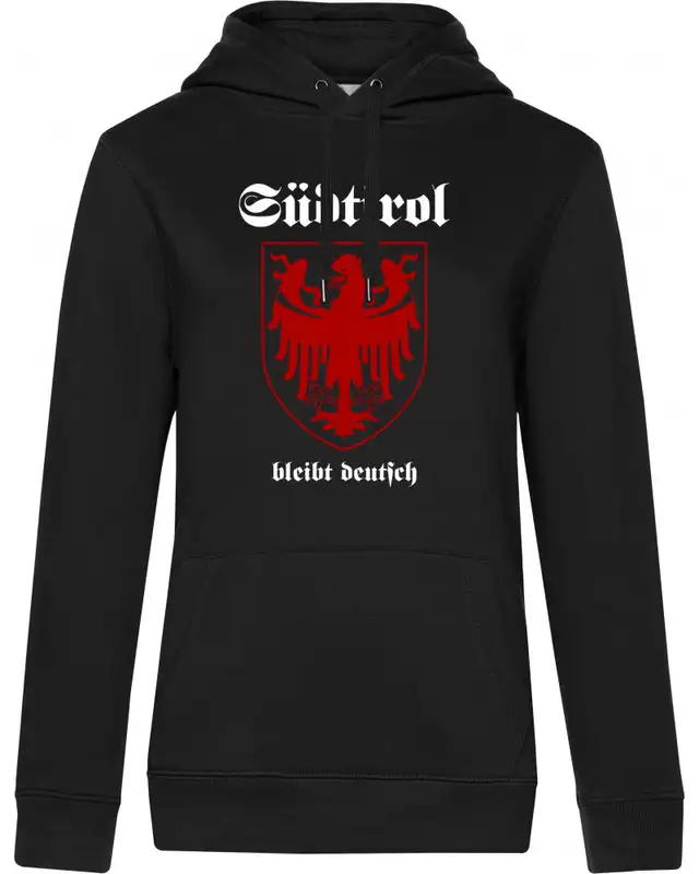 Damen Kapuzen-Pullover (Südtirol bleibt deutsch)