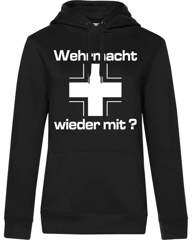 Damen Kapuzen-Pullover (Wehrmacht wieder mit)