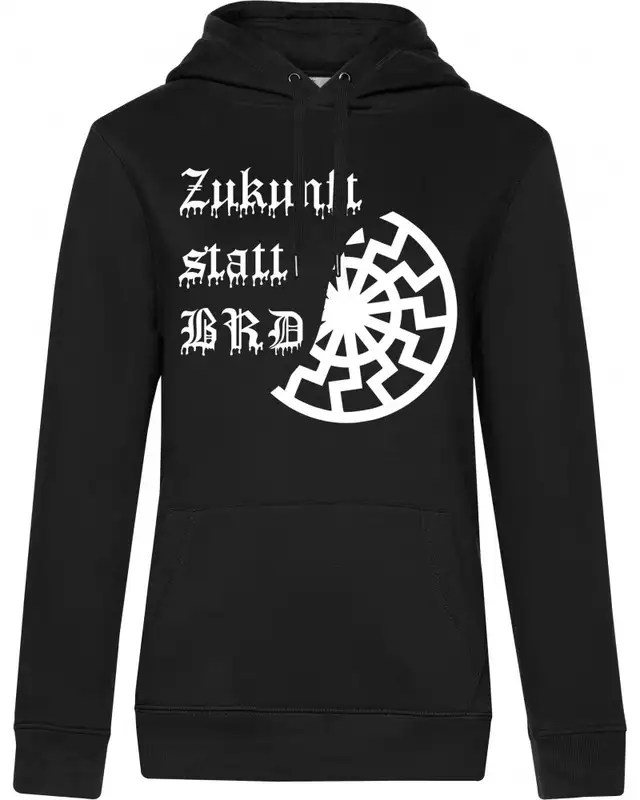 Damen Kapuzen-Pullover (Zukunft statt BRD)