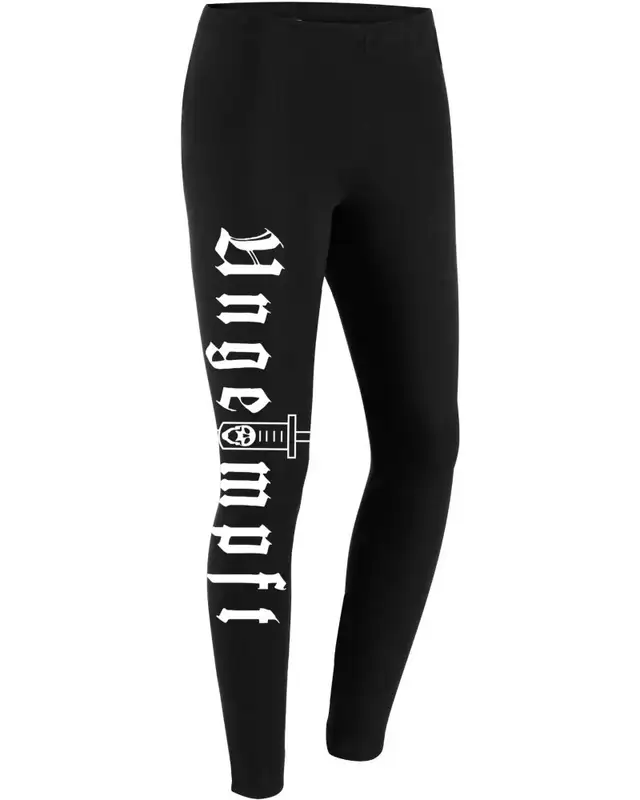 Damen Leggings (Ungeimpft, Einfarbig)