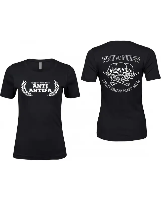 Damen Premium T-Shirt (Anti-Antifa) Bild 3
