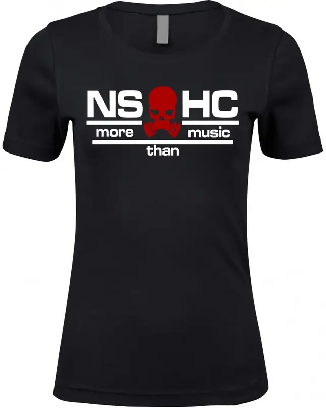 Damen Premium T-Shirt (NS HC, more than music)