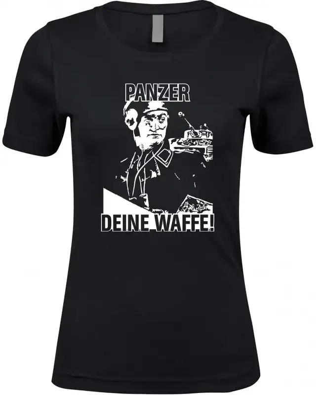 Damen Premium T-Shirt (Panzer, deine Waffe!)