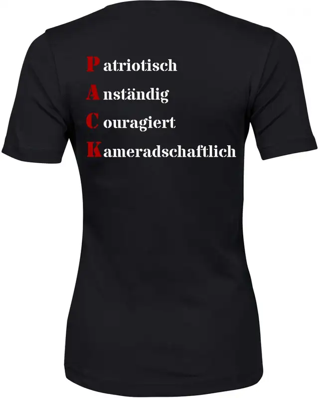 Damen Premium T-Shirt (Wir sind das Pack) Bild 2
