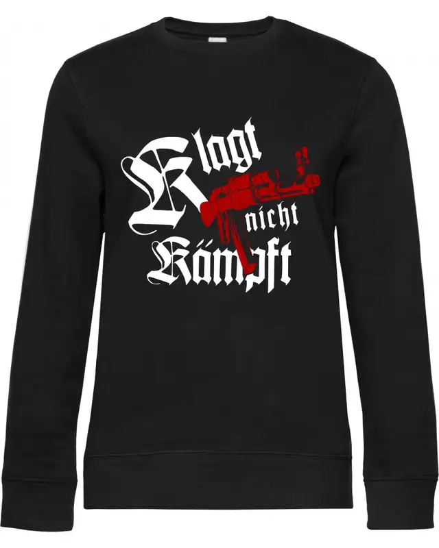 Damen Pullover (Klagt nicht kämpft, Ak47)