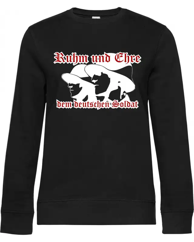 Damen Pullover (Ruhm und Ehre dem deutschen Soldat)