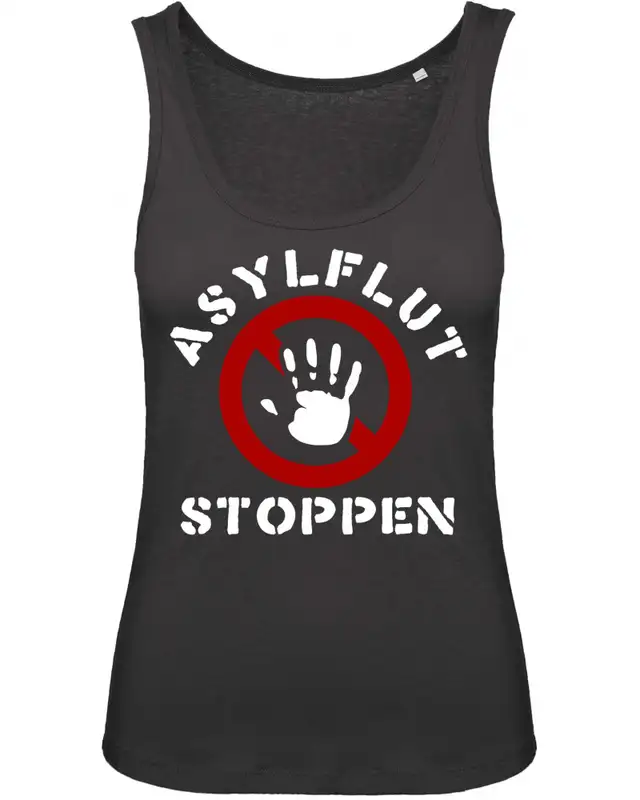 Damen Top (Asylflut stoppen)