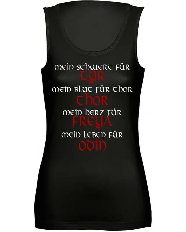 Damen Top "Freya" (Mein Schwert für Tyr)