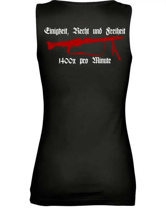Damen Top "Freya" (Mg42 Einigkeit, Recht und Freiheit) Bild 2