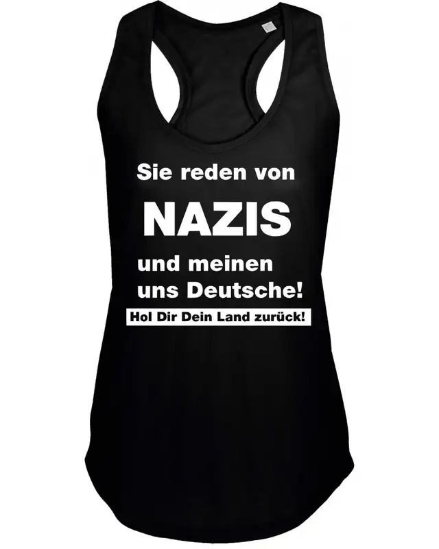 Damen Top "Jörd" (Sie reden von Nazis)