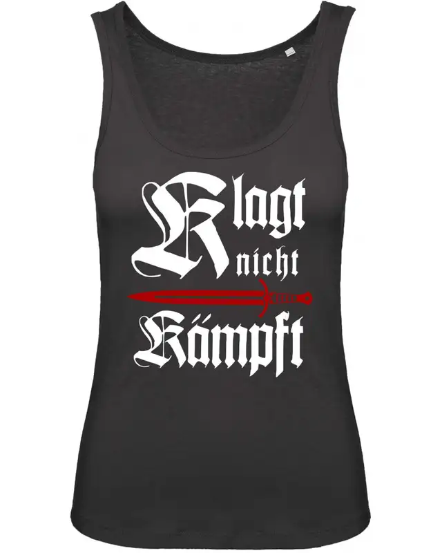 Damen Top (Klagt nicht kämpft, Schwert)