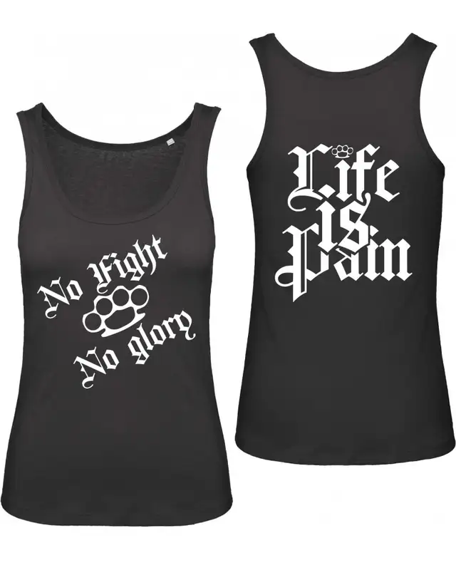 Damen Top (Life is Pain) Bild 3