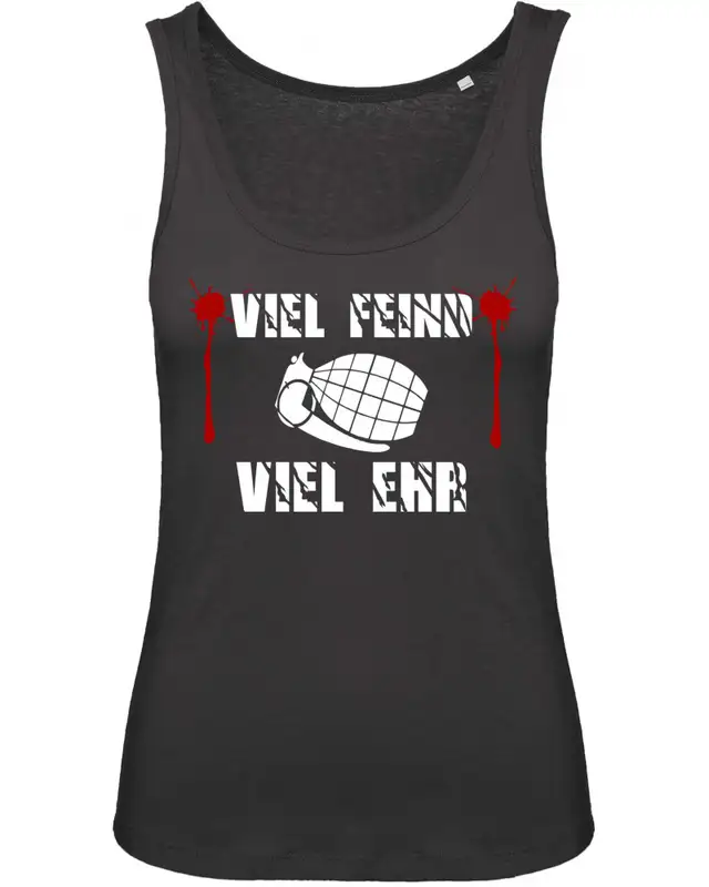 Damen Top (Viel feind viel Ehr)