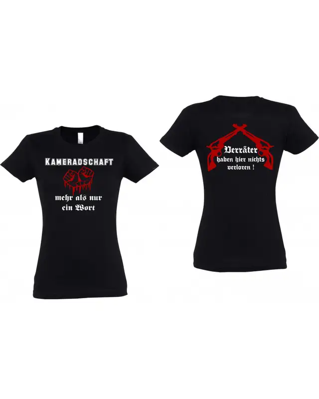 Damen T-Shirt (Kameradschaft mehr als nur ein Wort) Bild 3