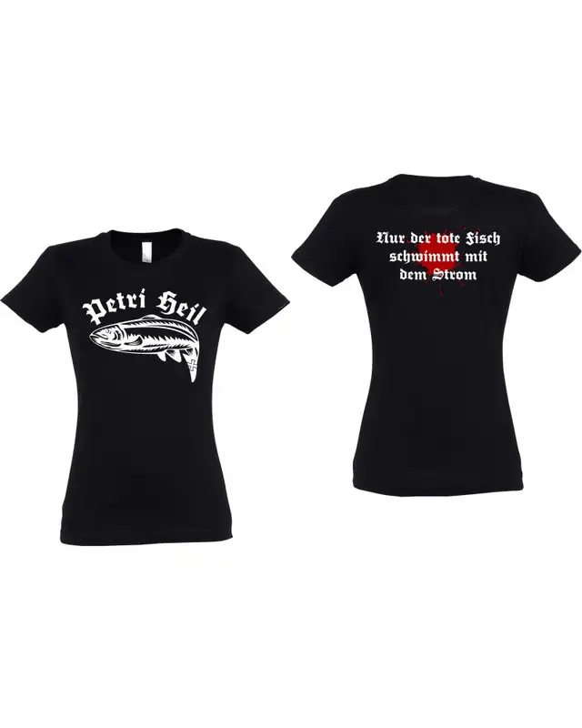 Damen T-Shirt (Petri Heil) Bild 3