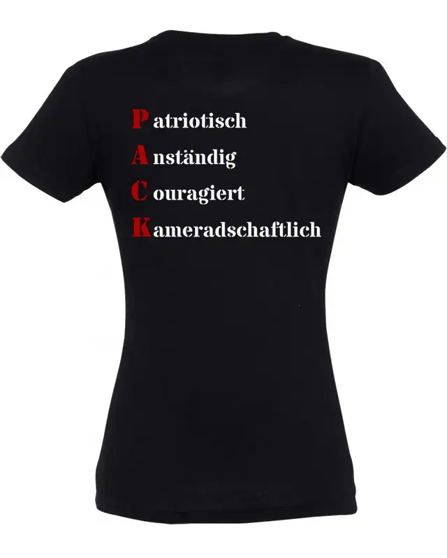 Damen T-Shirt (Wir sind das Pack) Bild 2