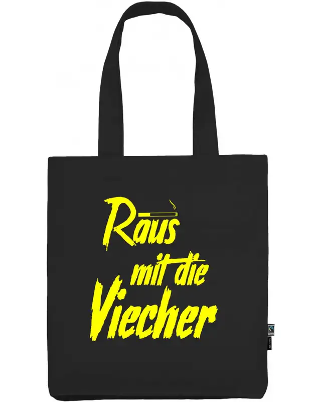Einkaufstasche "Gerda" (Raus mit die Viecher)