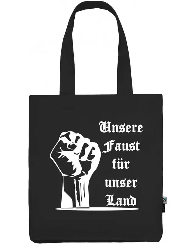 Einkaufstasche "Gerda" (Unsere Faust für unser Land)