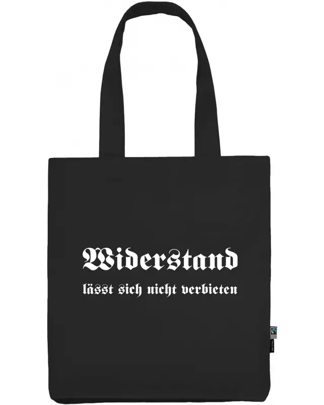 Einkaufstasche "Gerda" (Widerstand lässt sich nicht verbieten)
