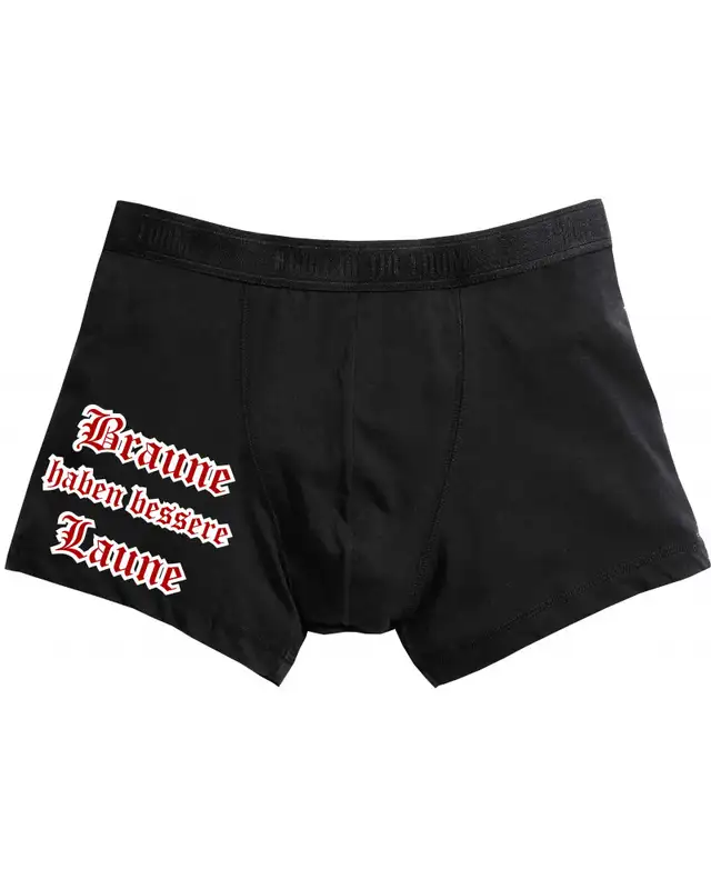 Herren Boxershort (Braune haben bessere laune)