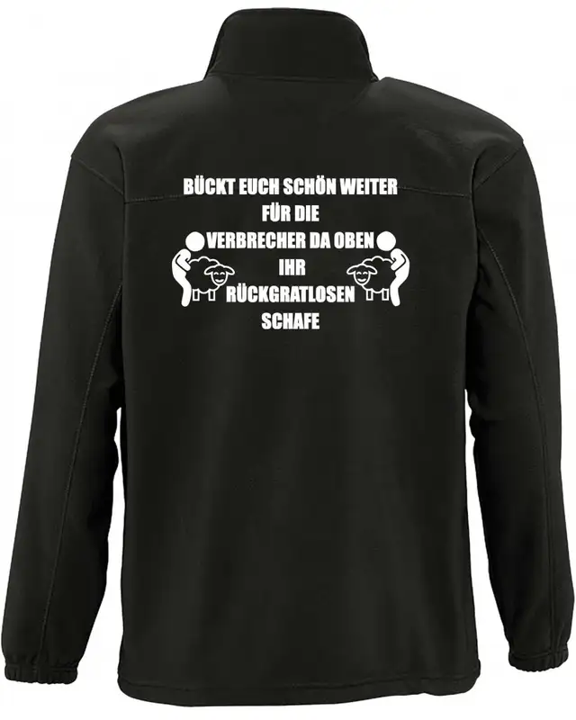 Herren Fleecejacke (Bückt euch schön weiter) Bild 2