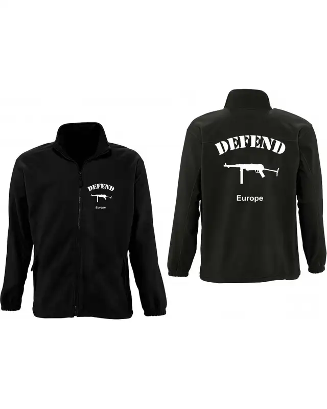 Herren Fleecejacke (Defend Europe) Bild 3