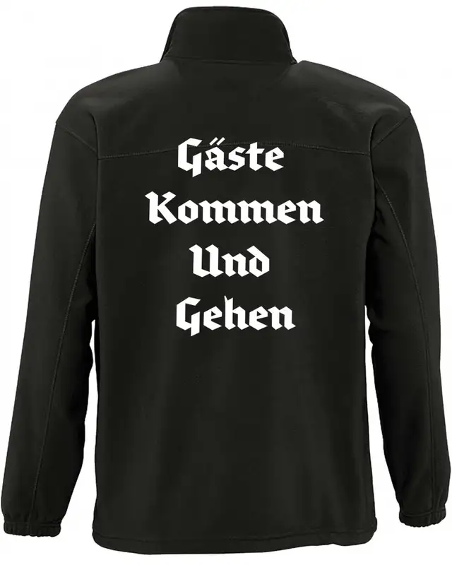 Herren Fleecejacke (Gute Heimreise) Bild 2