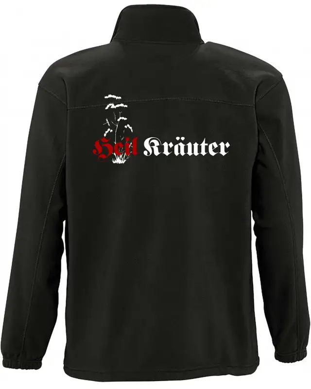 Herren Fleecejacke (Heil Kräuter) Bild 2