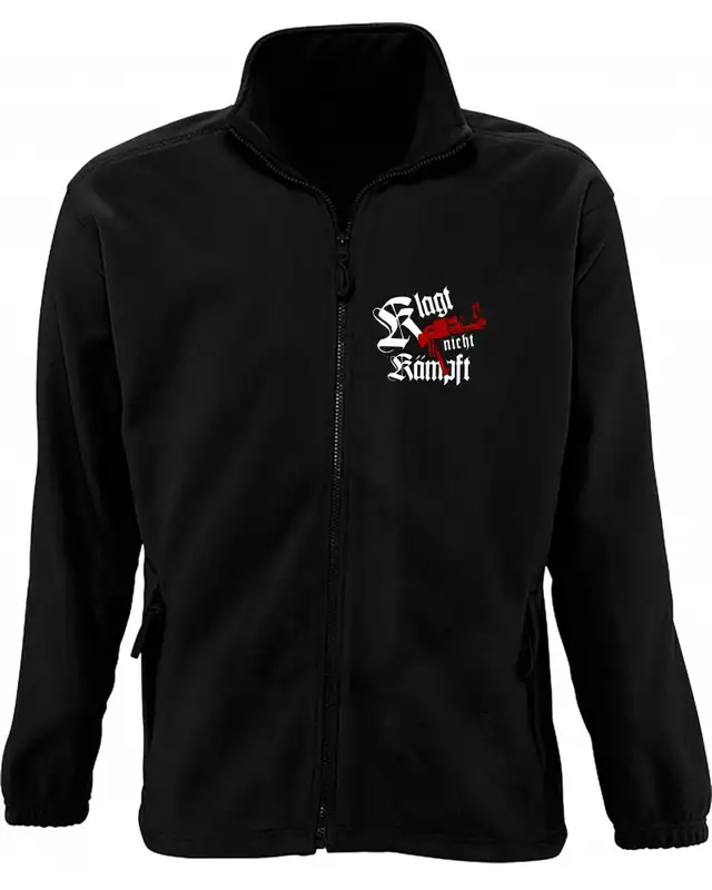 Herren Fleecejacke (Klagt nicht kämpft, Ak47)