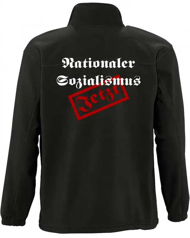 Herren Fleecejacke (Nationaler Sozialismus jetzt) Bild 2