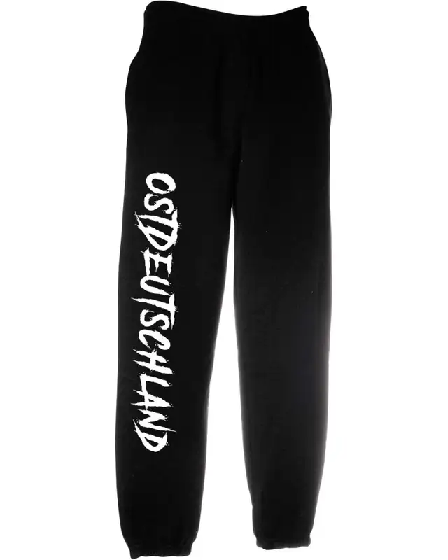 Herren Jogginghose "Standard" mit Beinabschluss (Ostdeutschland, Schrift)
