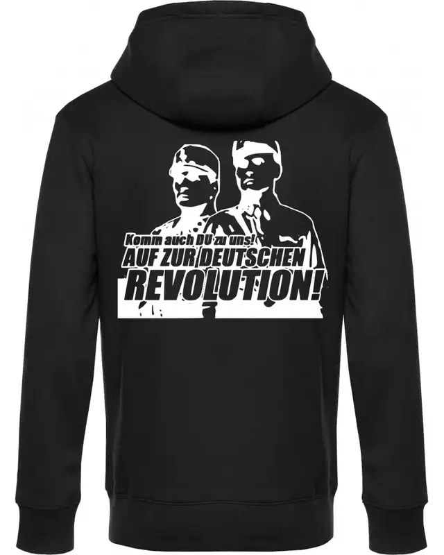 Herren Kapuzen-Jacke (Komm zur Revolution) Bild 2