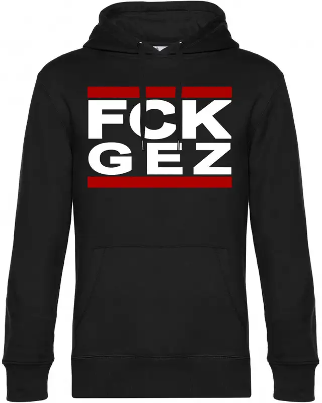 Herren Kapuzen-Pullover (FCK GEZ)