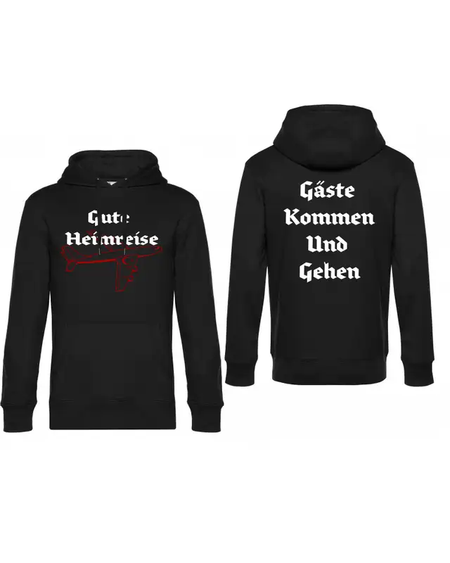 Herren Kapuzen-Pullover (Gute Heimreise) Bild 3